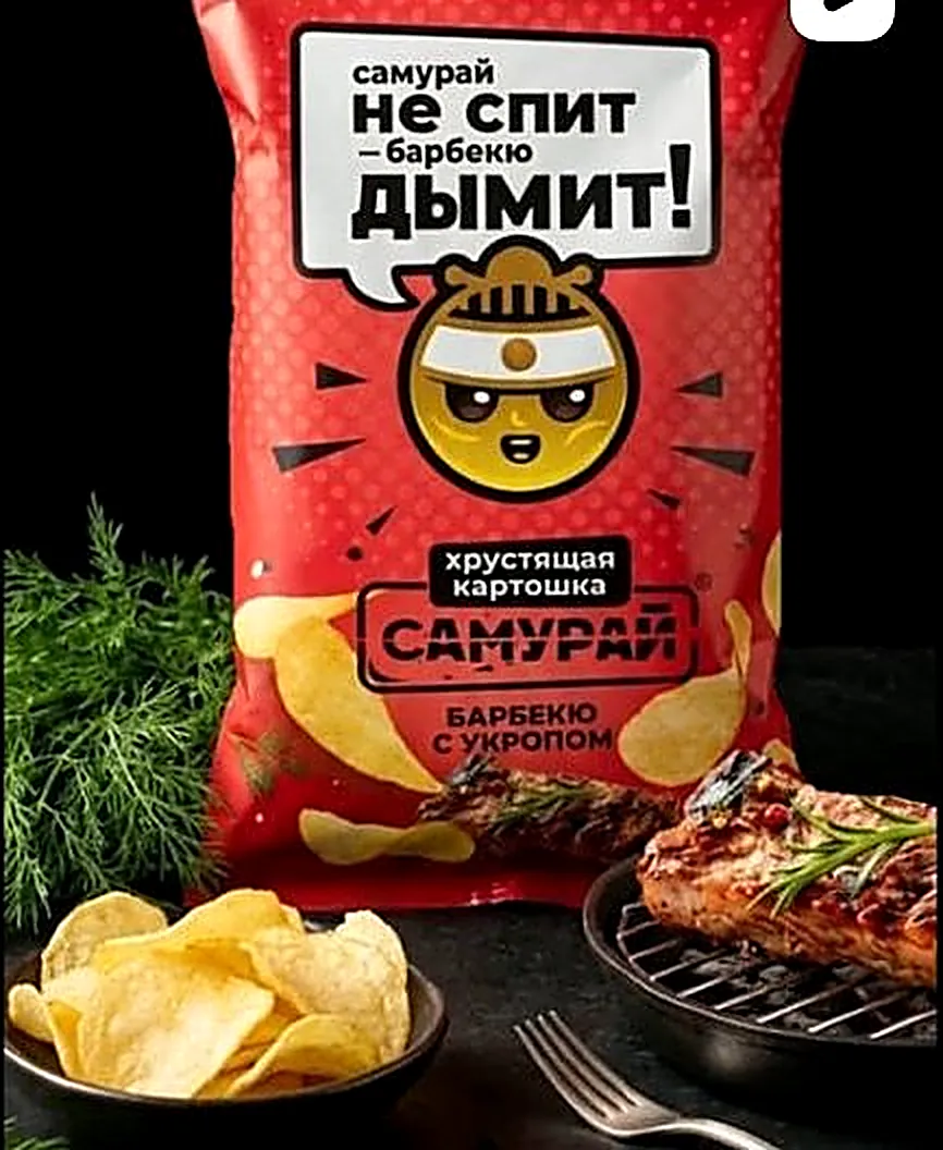 Пачка «Самурай» Барбекю с укропом
