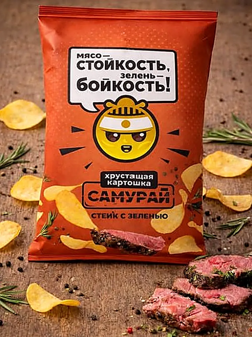 Пачка «Самурай» Стейк с зеленью